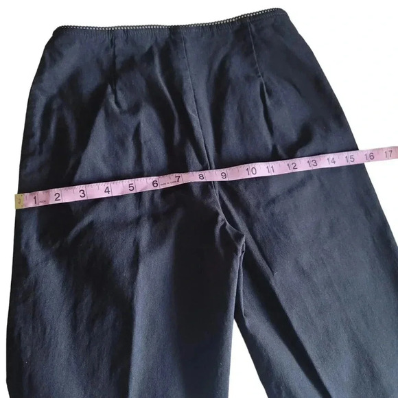 Joseph Ribkoff Black Pull On Stretch Ankle Pants Women’s Size 2 - Picture 10 of 15